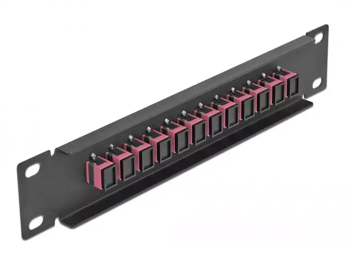 Fiber Optic Patch Panel DeLOCK 10" 12 Port SC Simplex Photo 2