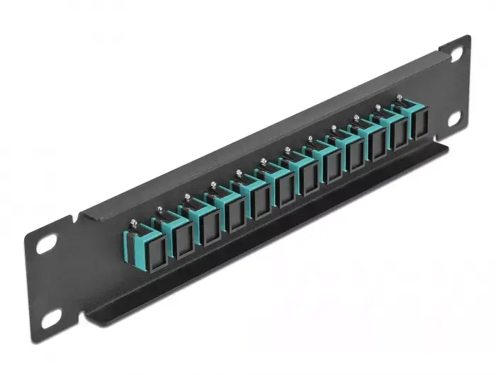 Fiber Optic Patch Panel DeLOCK 10" 12 Port SC Simplex Photo 2