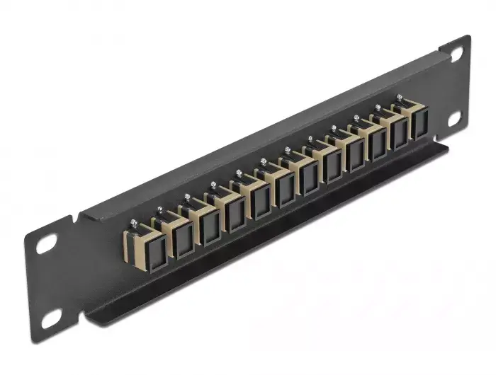 Fiber Optic Patch Panel DeLOCK 10" 12 Port SC Simplex Photo 2