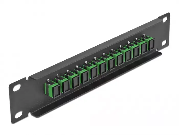 Fiber Optic Patch Panel DeLOCK 10" 12 Port SC Simplex Photo 2