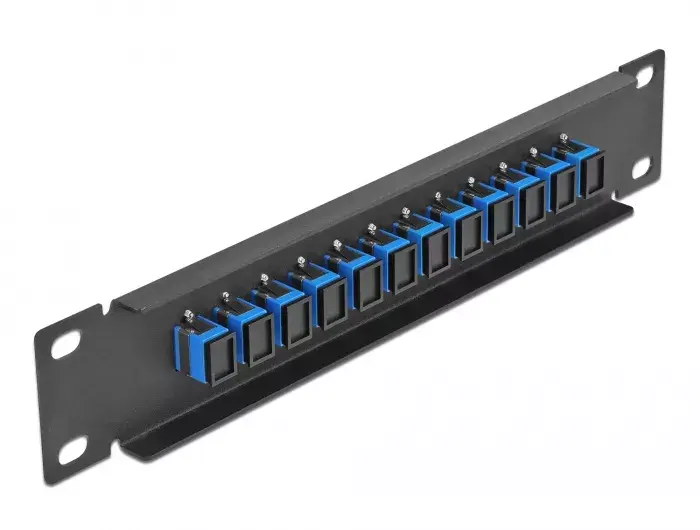 Fiber Optic Patch Panel DeLOCK 10" 12 Port SC Simplex Photo 2