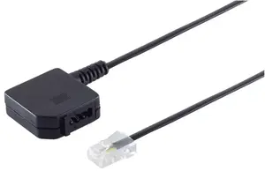 Telefona adapteris ShiverPeaks 71041-1 8/4 Western kontaktas uz TAE U savienotāju