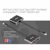 MST centrmezgls USB3.2 Gen2 Type-C CLUB3D CSV-1552 Photo 5