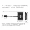 MST centrmezgls USB3.2 Gen2 Type-C CLUB3D CSV-1552 Photo 6