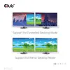 MST centrs DisplayPort 1.4 uz DisplayPort + HDMI 4K60Hz CLUB3D Photo 7