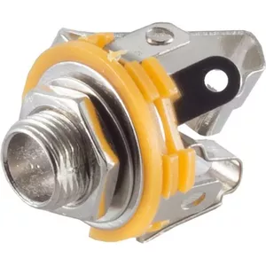 Stereo Socket ShiverPeaks 50250 6.3 mm open jack connector, metal housing