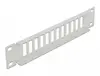 DeLOCK 10-Inch Fiber Optic Patch Panel 12 Port 1U Grey Photo 2