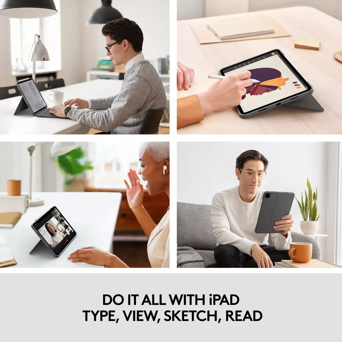 Клавиатурный чехол Logitech Combo Touch для iPad Pro 11 дюймов Photo 6