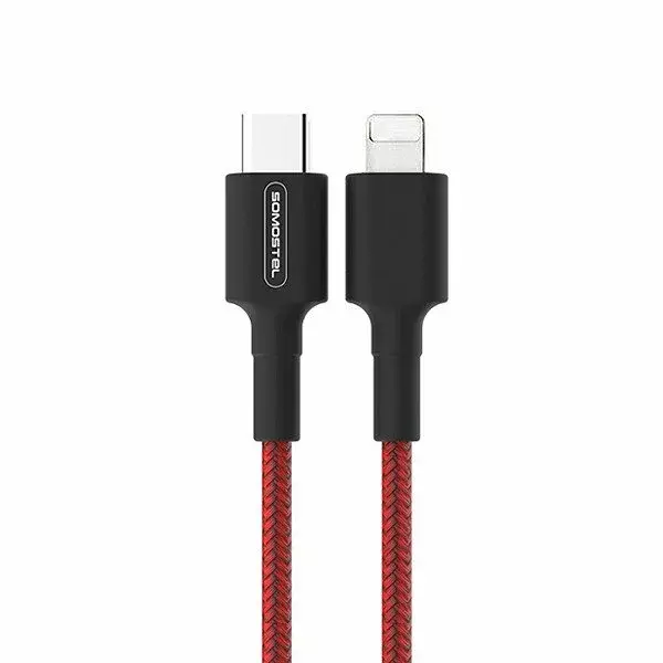 Кабель SOMOSTEL SMS-BW05 USB-C на Lightning Photo 2