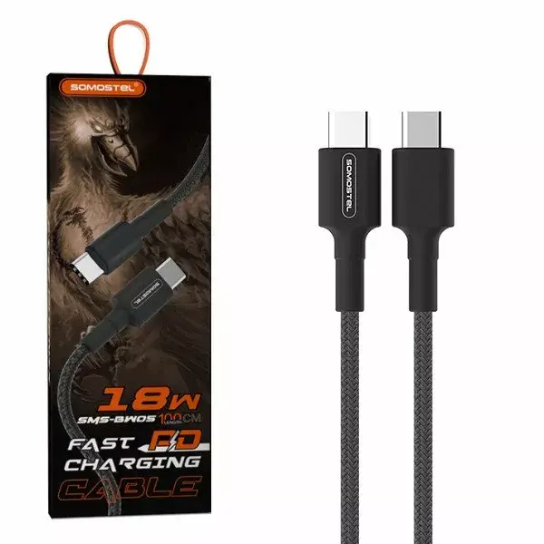 SOMOSTEL SMS-BW05 кабель USB Type-C 1 м Photo 3