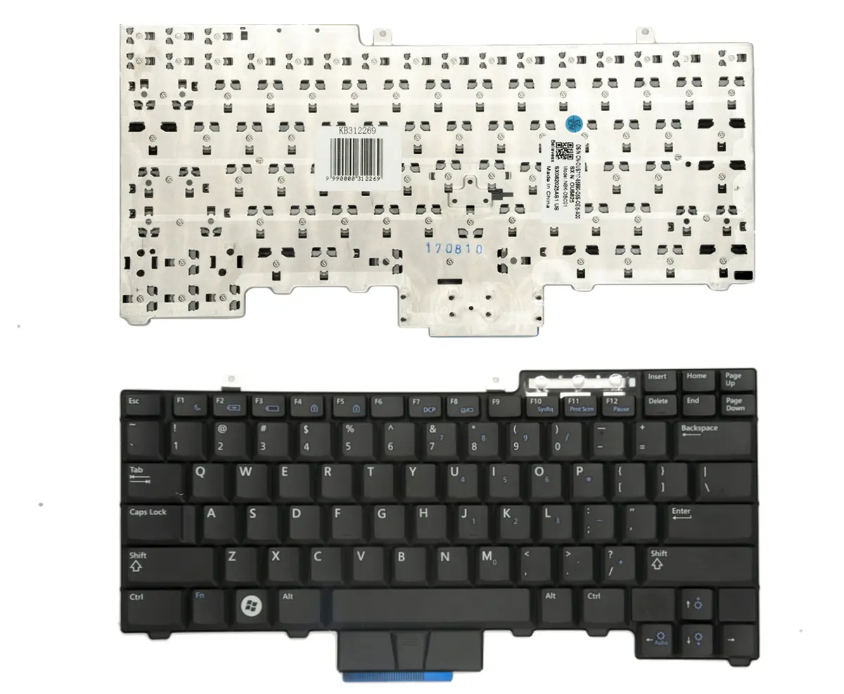Klaviatūra Dell priekš Latitude E6400 E550