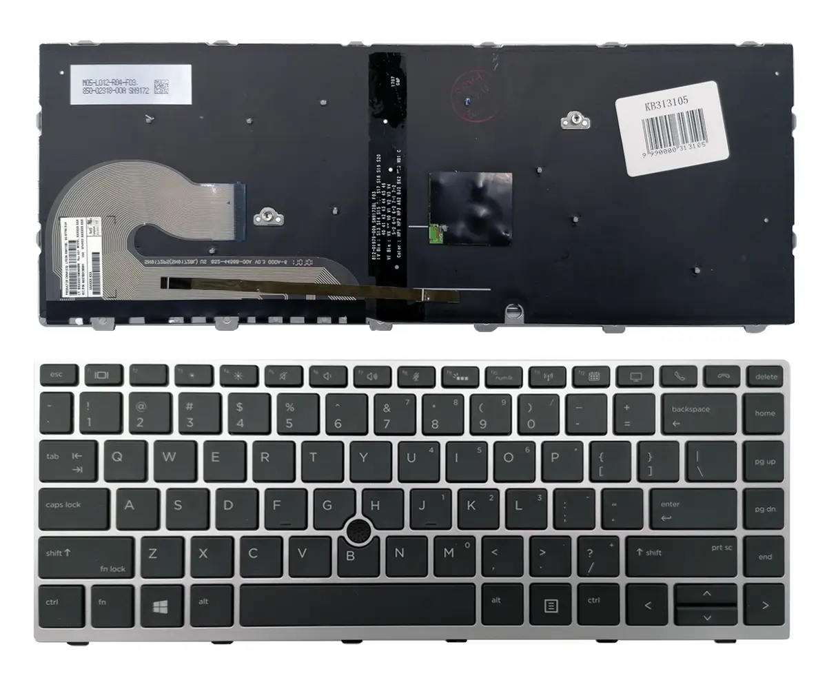 Klaviatūra HP priekš EliteBook 840 G5