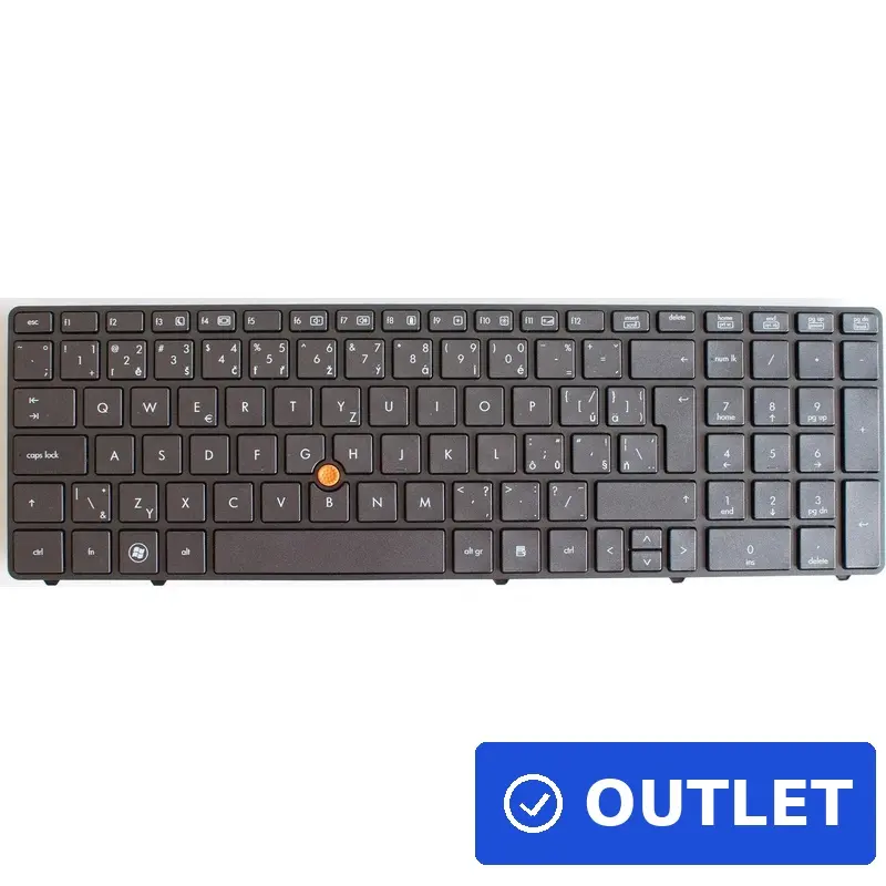 Klaviatūra HP EliteBook 8560w 652682-BG1, 652682-BG1