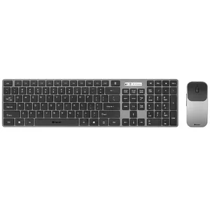 TRACER Keyboard Tracer TRAKLA46773 RF Wireless full-size QWERTY keyboard with numeric keypad and 2.4 GHz mouse, black/grey