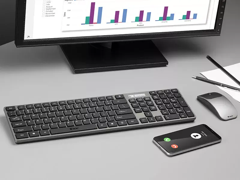 TRACER tastatūra TRAKLA46773 RF bezvadu ar peli Photo 6