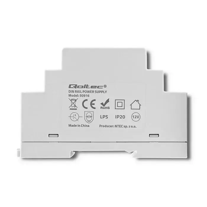 DIN-рейковый блок питания QOLTEC 50916 15W 12V Photo 5