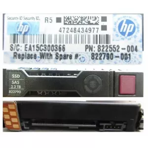 SSD disk Hewlett Packard Enterprise 3.2TB 2.5 SAS MU 822790-001