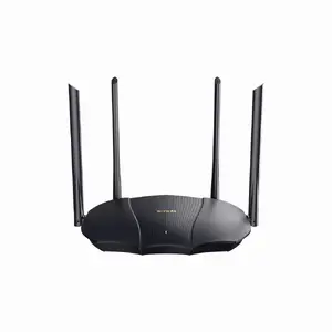 Беспроводной роутер Tenda TX9 Pro Gigabit Ethernet Двухдиапазонный Wi-Fi 6 802.11ax 2402 Мбит/с Черный