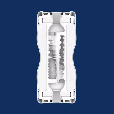 Мужской стрипер TENGA Thermoplastic elastomer Blue Gold Photo 2