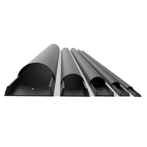 Cable Cover Multibrackets M Universal Black 50mm-W 1100-L