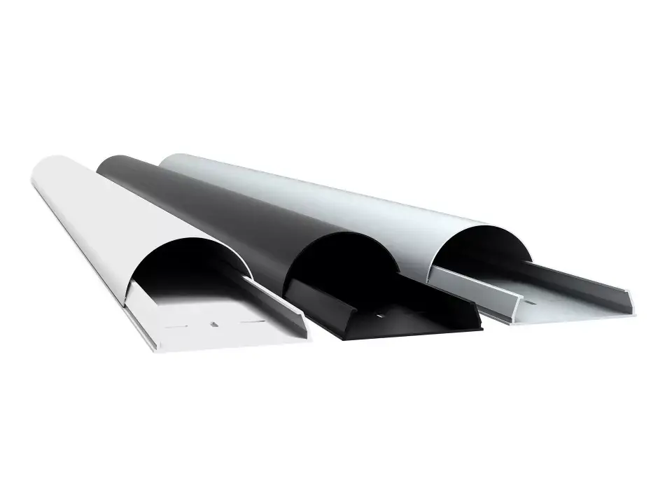 Kabeļu pārklājs Multibrackets M Universal melns 50mm-W 1100-L Photo 5