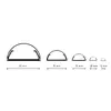 Kabeļu pārklājs Multibrackets M Universal melns 50mm-W 1100-L Photo 9