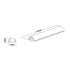 Kabeļu pārklājs Multibrackets M Universal melns 50mm-W 1100-L Photo 10