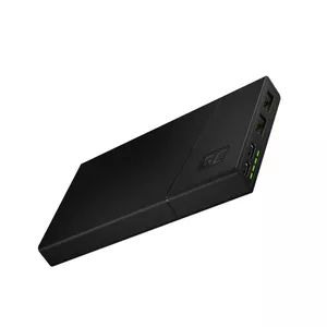 Green Cell PBGC02S ārējais akumulators Litija polimērs (LiPo) 10000 mAh Melns