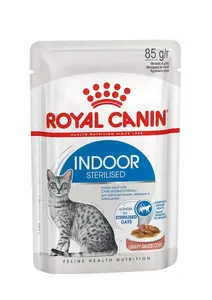 Влажный корм для кошек Royal Canin Indoor Sterilized 12 x 85 г — птица, взрослые стерилизованные домашние кошки