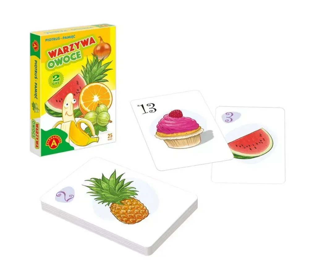 Alexander Cards Black Peter Memory — Dārzeņi un augļi Photo 2