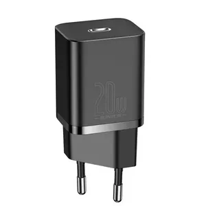 Зарядное устройство Baseus Super Si 20 Вт AC для смартфона, чёрное