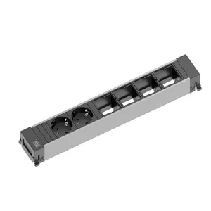 Удлинитель питания Bachmann 916.025 0.1 м 2 розетки черный