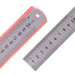 Lineāls 20cm,  metāla 0.7mm