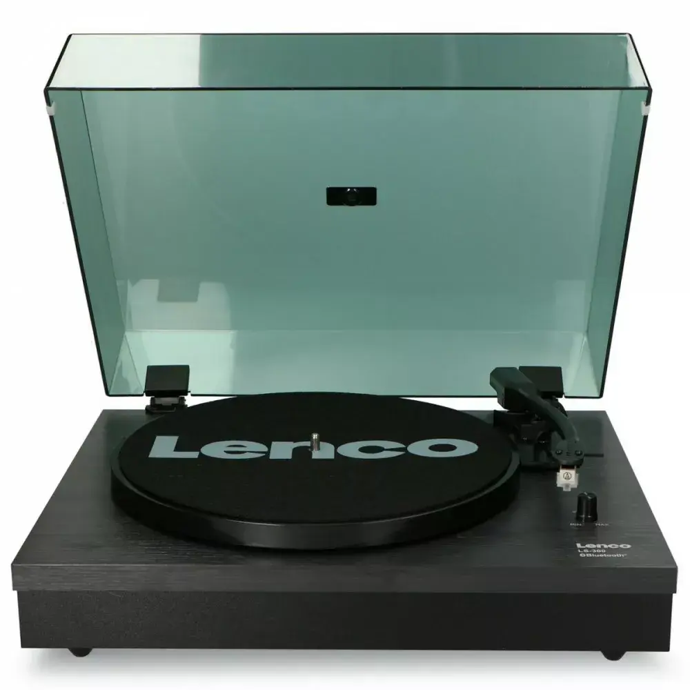 Jostas piedziņas audio gramofons Lenco LS-300BK Photo 2