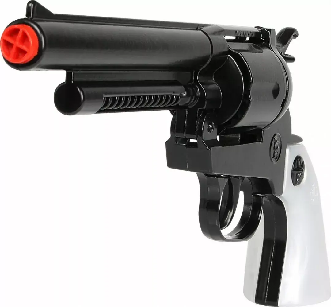 Toy metal cowboy revolver Pulio 155121/6 Photo 2