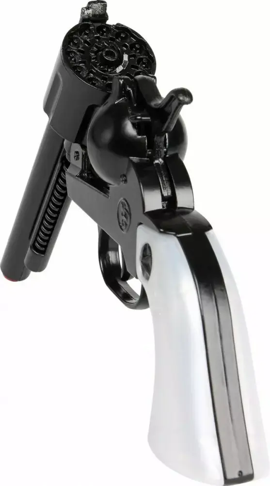 Toy metal cowboy revolver Pulio 155121/6 Photo 3