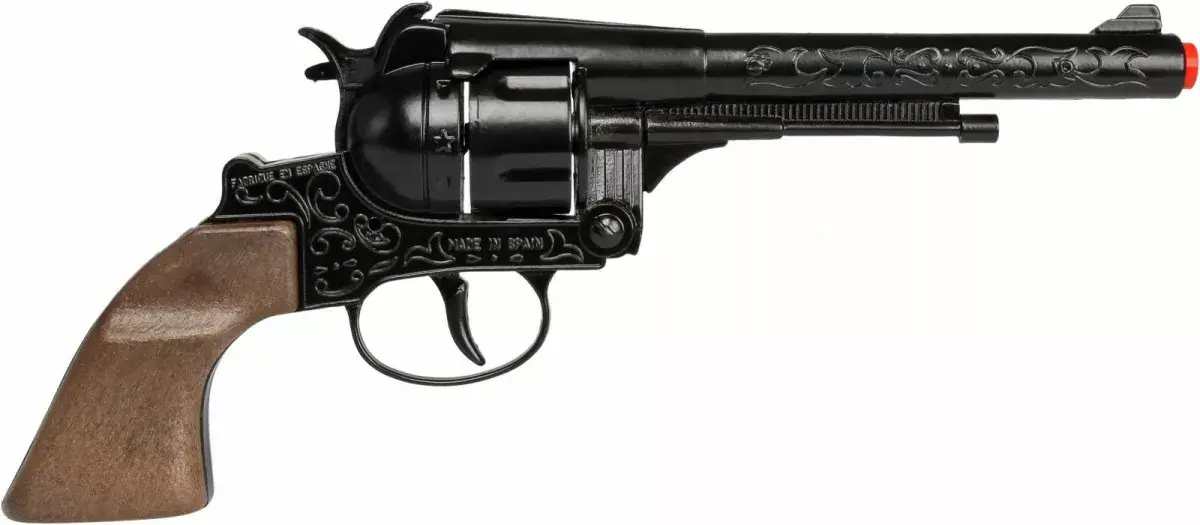 Pulio Metal Cowboy Revolver Gonher 155122/6 Photo 4