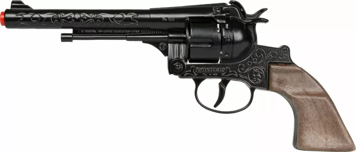 Pulio Metal Cowboy Revolver Gonher 155122/6 Photo 5