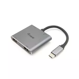 USB-C 4 in 1 Dual HDMI Adapter Equip 133484