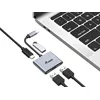 USB-C 4 in 1 Dual HDMI Adapter Equip 133484 Photo 2