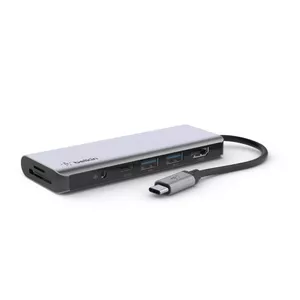 Belkin AVC009btSGY USB 3.2 Gen 1 (3.1 Gen 1) Type-C Sudrabs