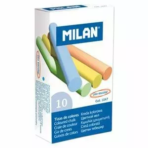 Мел цветной 10 штук MILAN