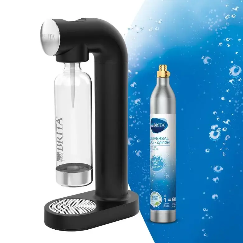 Soda maker BRITA sodaONE Black Silver Photo 2