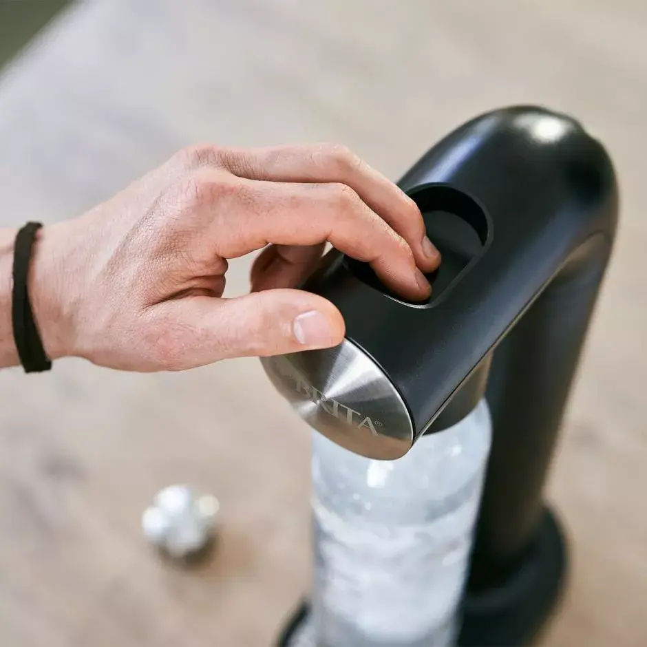 Soda maker BRITA sodaONE Black Silver Photo 3