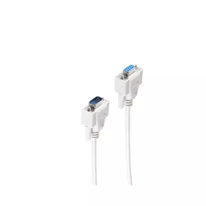 Serial cable ShiverPeaks BS78046-1, DB-9 connectors, 1 m, grey