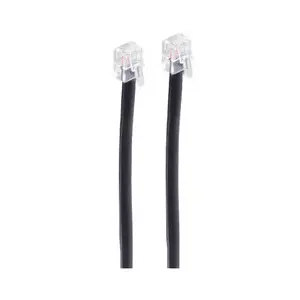 телефонный кабель ShiverPeaks BS70086-6/6 6 м Черный
