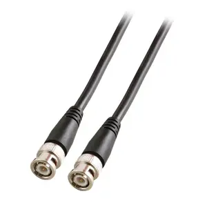 Coaxial cable EFB Elektronik K8360.3V2 RG-59, 3 m, BNC–BNC, black
