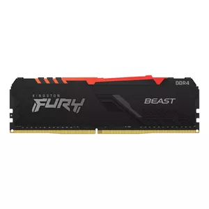 Kingston Technology FURY Beast RGB модуль памяти 8 GB 1 x 8 GB DDR4 3200 MHz