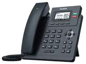 IP телефон Yealink SIP-T31P серый LCD