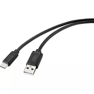 USB Cable Renkforce RF-4695144 2m USB A USB C Black